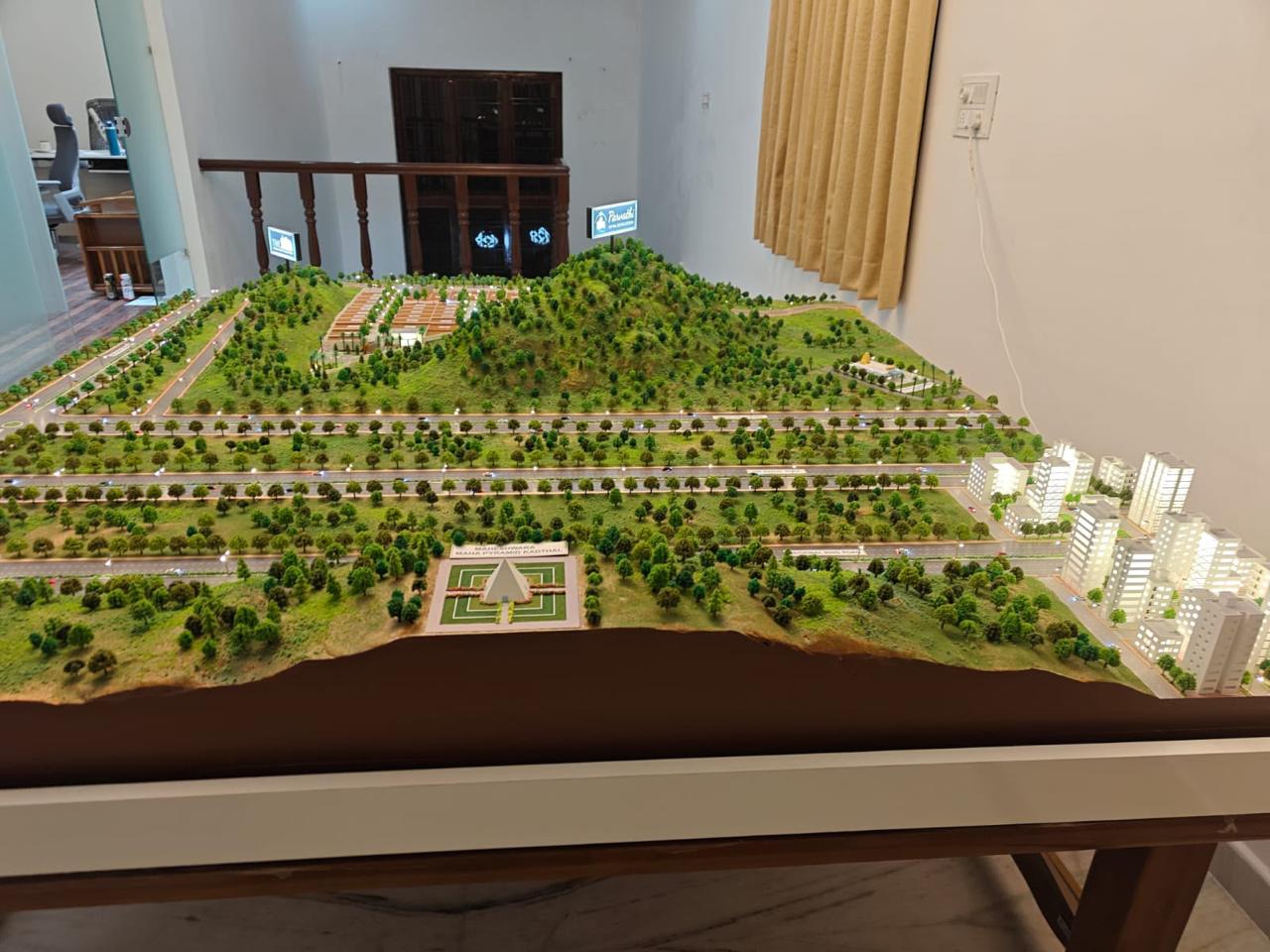 THE VIEW scale model